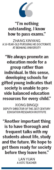 Prodigies seeking a class act in universities