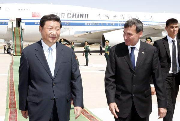 President Xi Jinping starts Central Asia tour President Xi Jinping starts Central Asia tour
