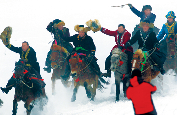 This year saw the Kanas scenic spot known as 'the last piece of pure land on Earth', open for the first time in winter to large groups of tourists. Scenic spot opens to attract winter business