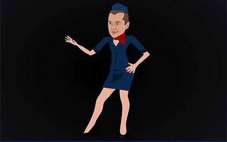 電腦游戲開發(fā)“罷工”版 英航總裁變“空姐”