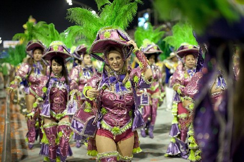 組圖：熱辣桑巴舞！巴西嘉年華狂歡節(jié)盛大開幕