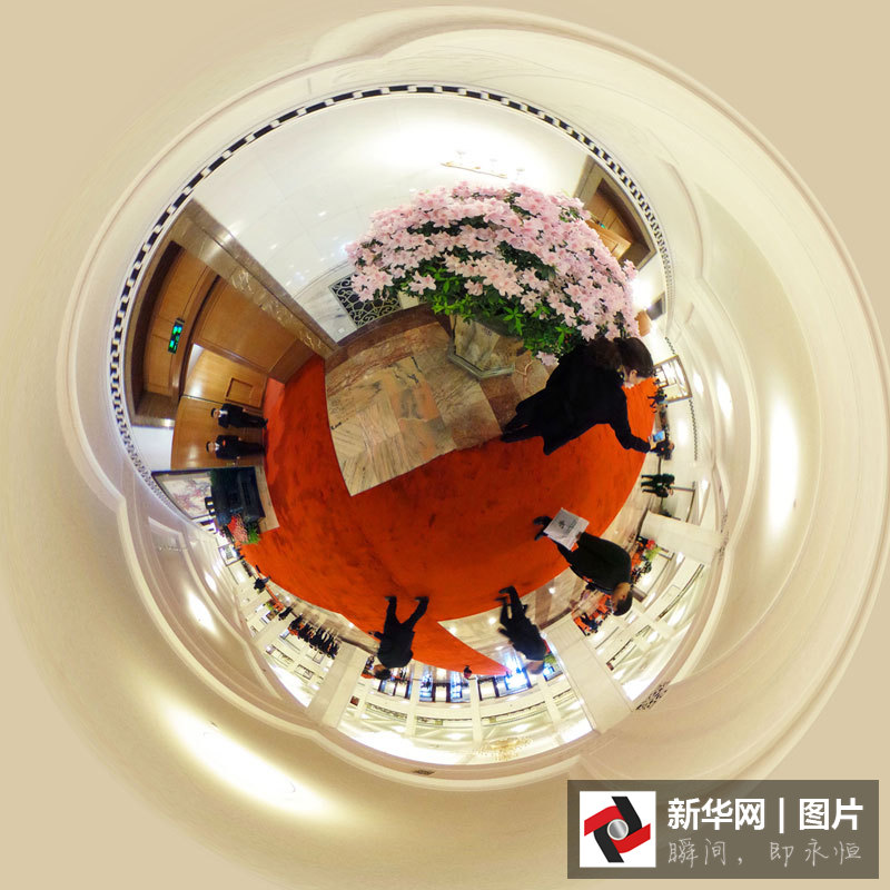 360度全景看大會(huì)堂里春花開(kāi)