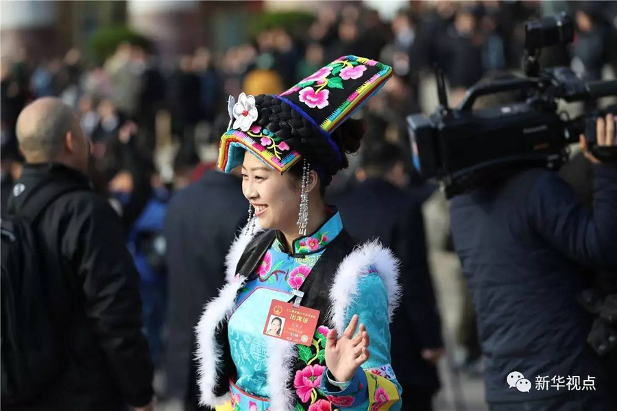 人大開(kāi)幕，新華社攝影記者帶您回顧那些精彩瞬間