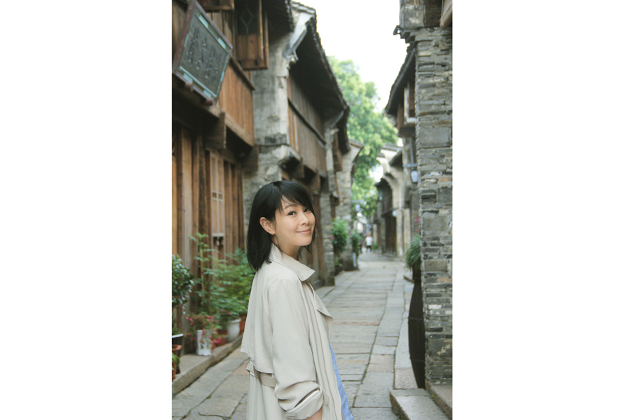 劉若英再次為烏鎮(zhèn)代言：來(lái)過(guò)，便不曾離開(kāi)（組圖）