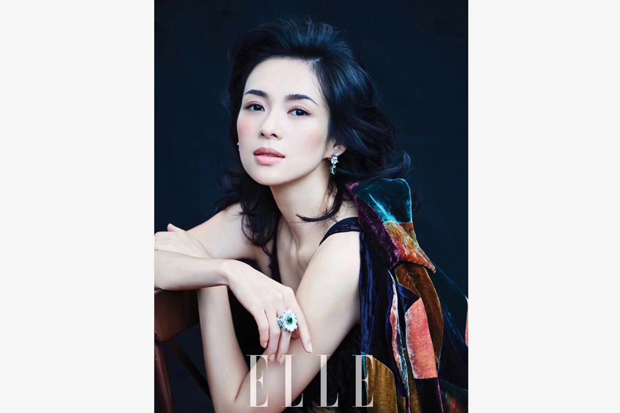 國際女神章子怡再登時(shí)尚封面 美得溫柔又有力量（組圖）