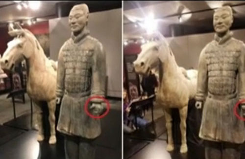 兵馬俑美國(guó)展出被盜走拇指！博物館里辦派對(duì)安保漏洞引爭(zhēng)議