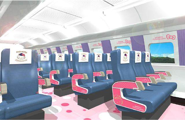 少女心爆棚！日本Hello Kitty主題新干線粉嫩出發(fā)