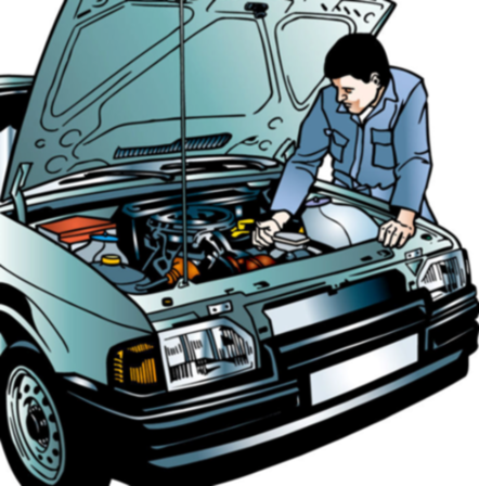 修車！
