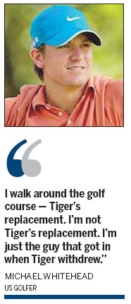 Tiger's replacement stunned by attention Tiger's replacement stunned by attention