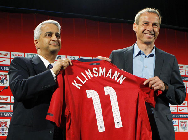 German Klinsmann introduced as new US coach German Klinsmann introduced as new US coach