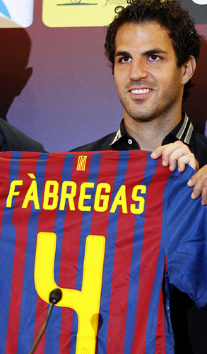 Special day for Fabregas as he rejoins Barca Special day for Fabregas as he rejoins Barca