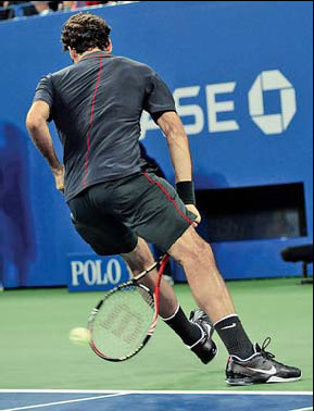 Federer misses bedtime, but it's for a good cause Federer misses bedtime, but it's for a good cause