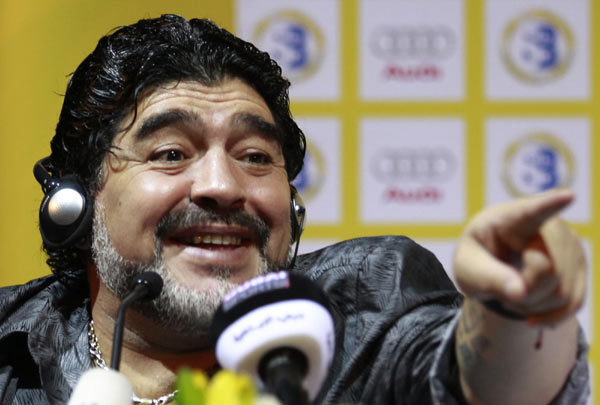 Maradona cautious on Al Wasl's prospects Maradona cautious on Al Wasl's prospects