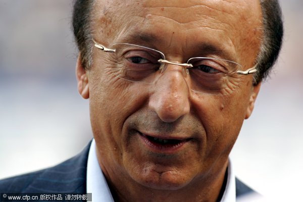 A file photo of Luciano Moggi. Moggi gets jail sentence over match-fixing
