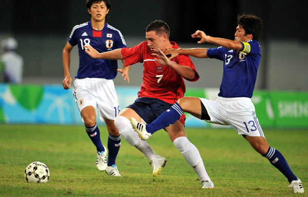 Japan outclass Britain to win 5th Universiade soccer title Japan outclasses Britain to win 5th Universiade soccer title