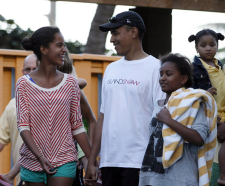 Obama's holiday vacation Obama's holiday vacation in Hawaii