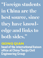 Recruiting efforts link China, Africa